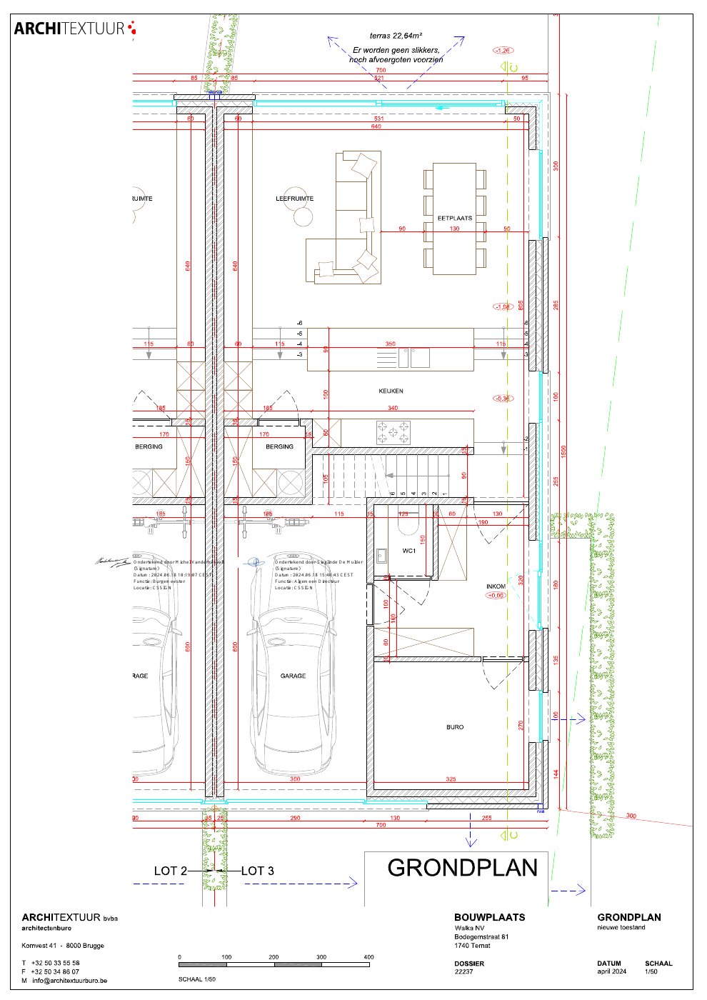 Grondplan Lot 3